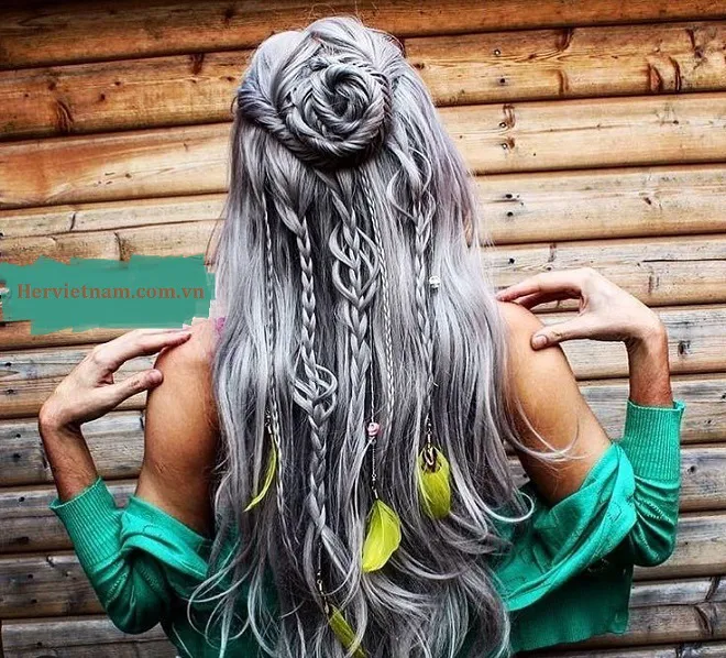 Các kiểu tết tóc dài đẹp cho nữ theo phong cách thời trang Boho độc đáo