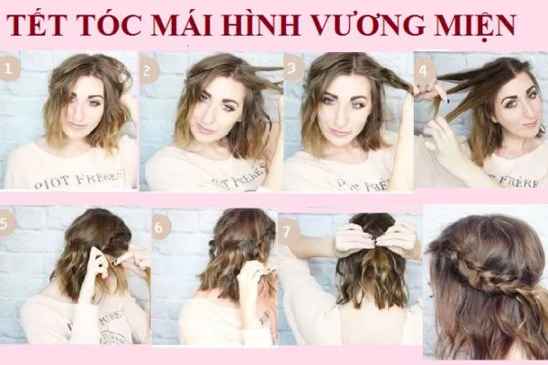 Các kiểu tết tóc ngắn đẹp: 15 kiểu thực hiện tại nhà siêu dễ thương