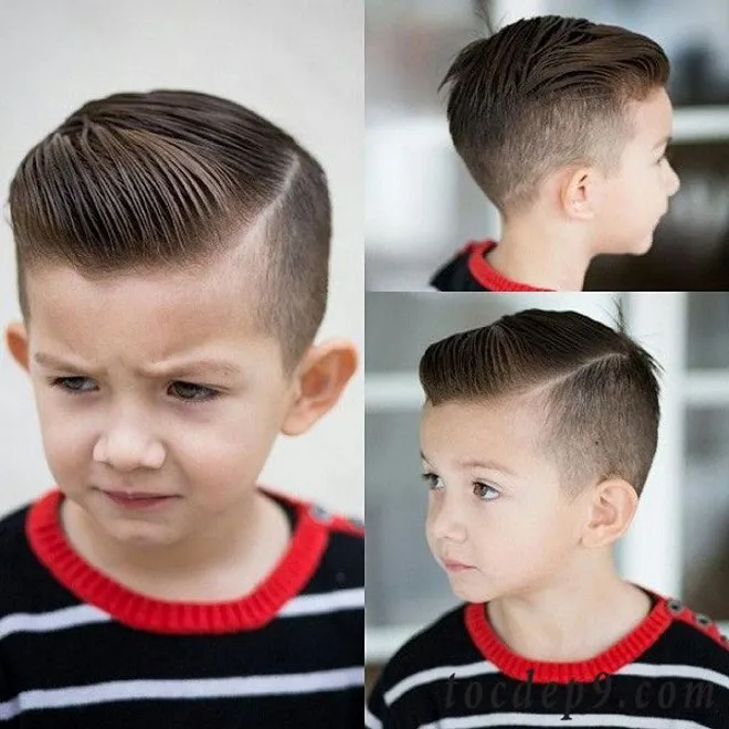 Kiểu tóc undercut ngắn cho bé trai – 8 kiểu phù hợp với bé từ 2 đến 6 tuổi