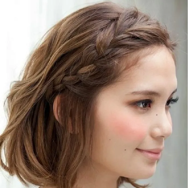 Tết tóc ngắn cá tính – hơn 10 kiểu dễ làm cho nàng trẻ trung và năng động