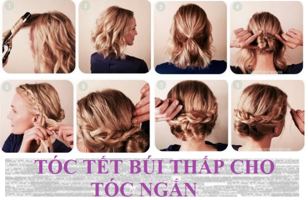 Tết tóc ngắn dự tiệc – bí quyết xinh đẹp chỉ riêng nàng nắm giữ