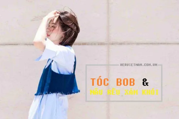 Tóc bob ngắn xoăn, mái thưa, tỉa ngôi các kiểu cho nữ hợp từng dạng khuôn mặt